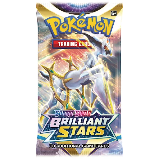 Pokemon Brilliant Stars booster pack