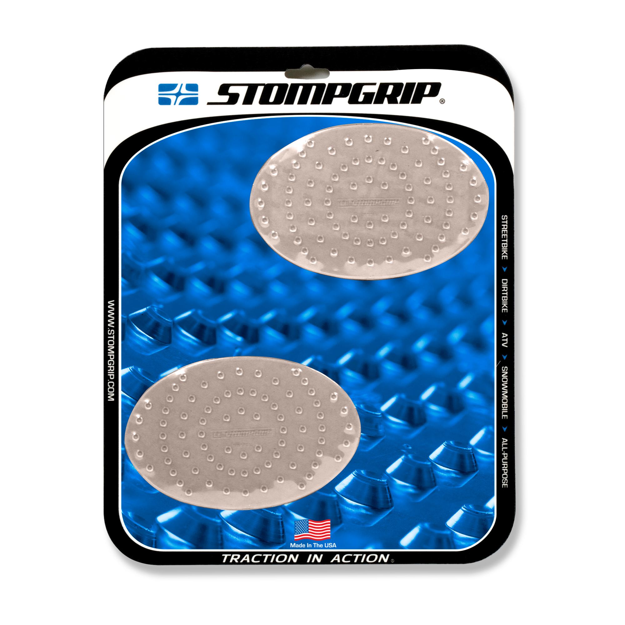 Universal Street Bike: Small Sport Bike Tank Grips (0002) - Stompgrip