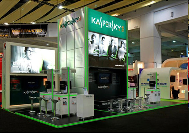 Exhibit Booth Kaspersky