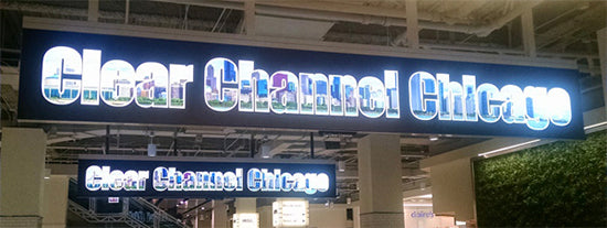 Retail Light Boxes using Channel Letters