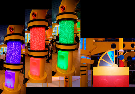 Lego Land Lighting Installation