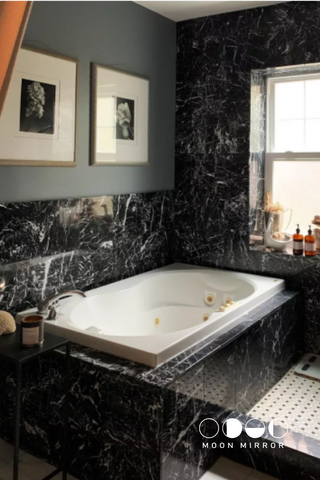 black marble for bathroom 