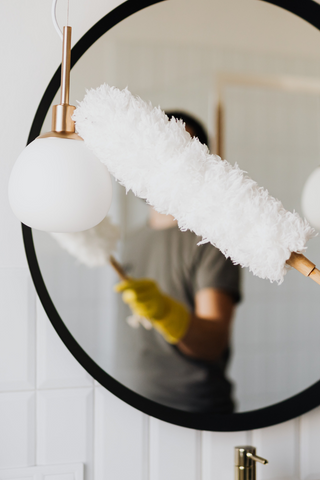 how to clean a mirror effectively