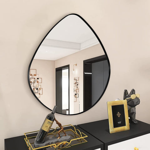 Irregular Design Wall Mirror Aesthetic Bathroom Hanging Hallway Wall Mirror  Vintage Luxury Design Spiegel Aesthetic Room