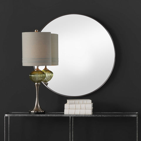 round mirror