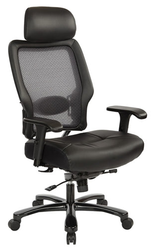 Office Star 5500 Mesh Desk Chair, Black