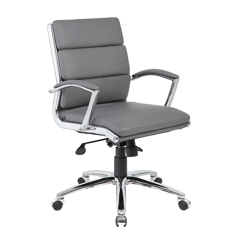 Boss B9331 Pillow-Top CaressoftPlus High-Back Executive Office Chair