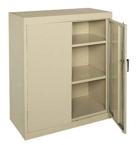Sandusky Lee CA41362472-07 Classic Series Storage Cabinet, Putty - 36 x 24 x 72 in.