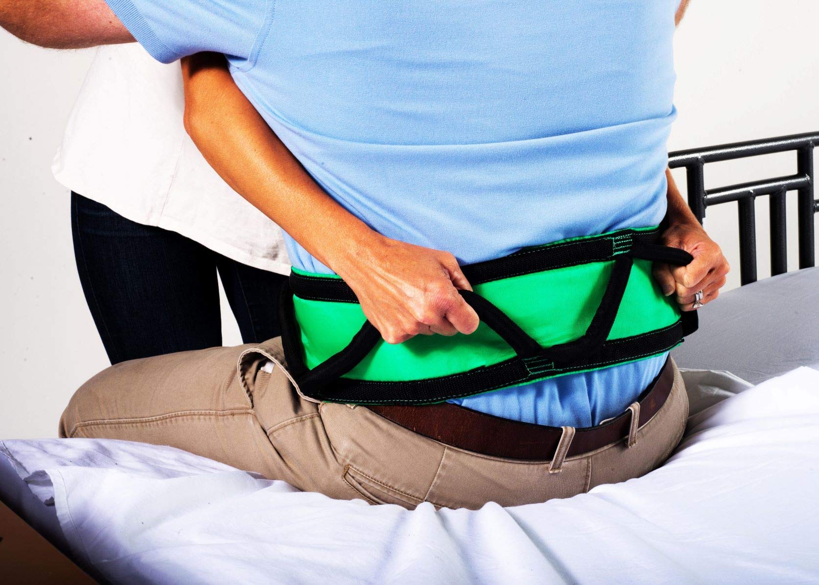 Patient Transfer Handling Belt, Padded Walking Gait Belt | Patient Aid