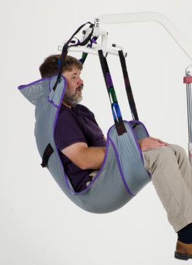 Disposable bariatric sling with full support of head and upper body, for  obese users