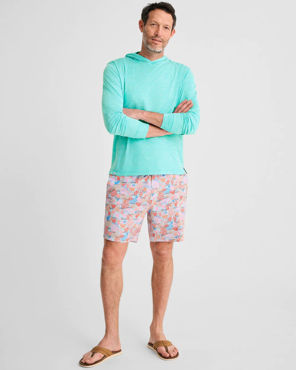 Talon Performance Hoodie Tee (Caicos)