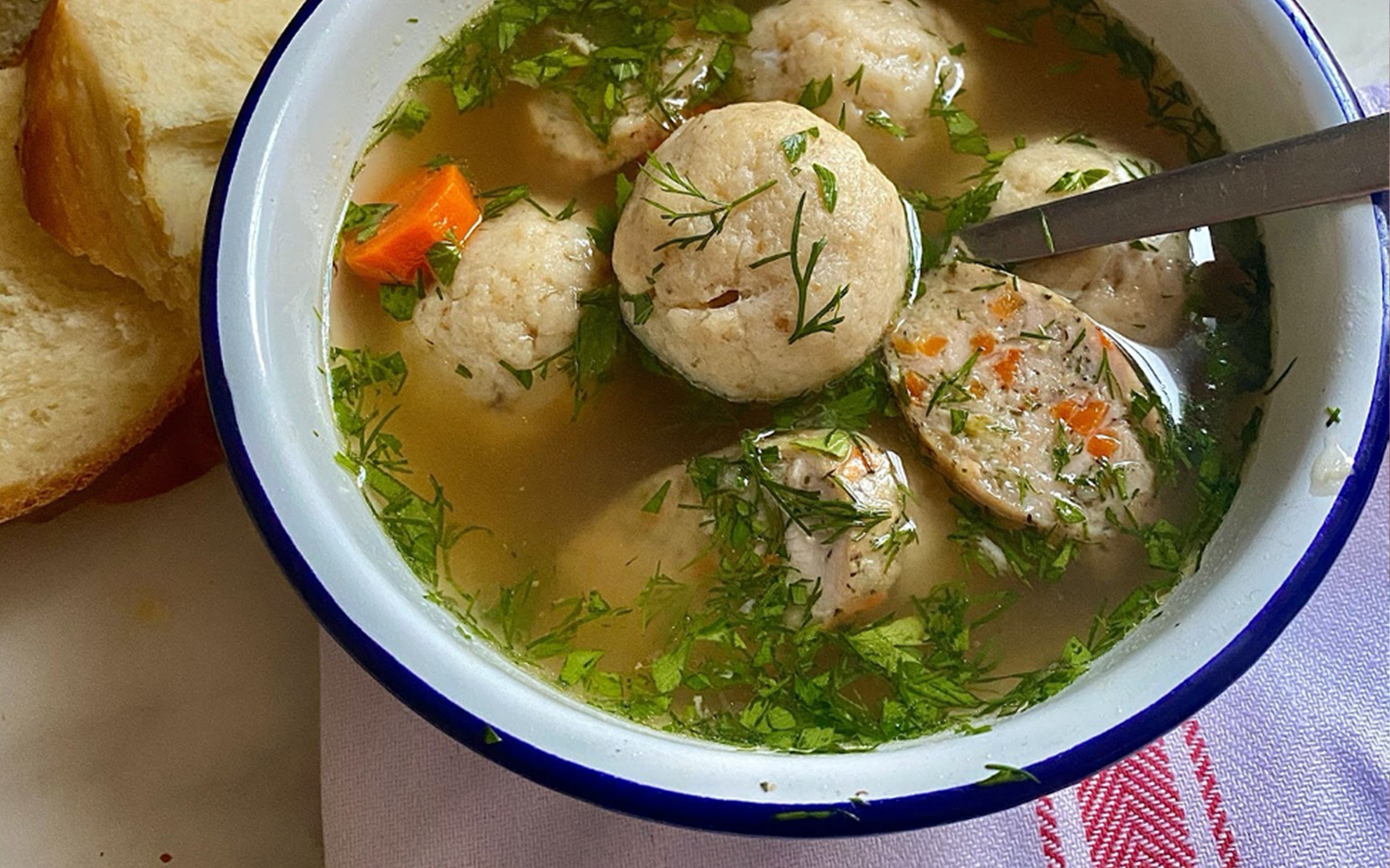 Matzo Ball Soup (With Homemade Schmaltz) - Posh Journal