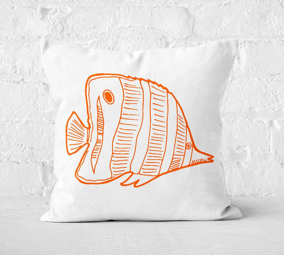 Blue Angelfish / Fish Marine Themed Double Sided Throw Pillow Cover 2 –  thelucidlab