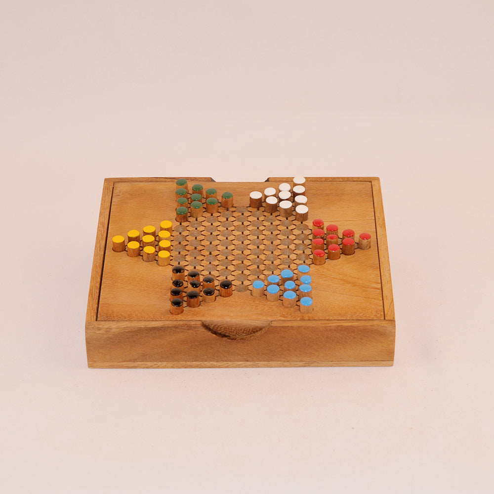 puzzel matras incompleet Houten bordspellen - Chinese dames (doos) - Orac -spellen – Orac games