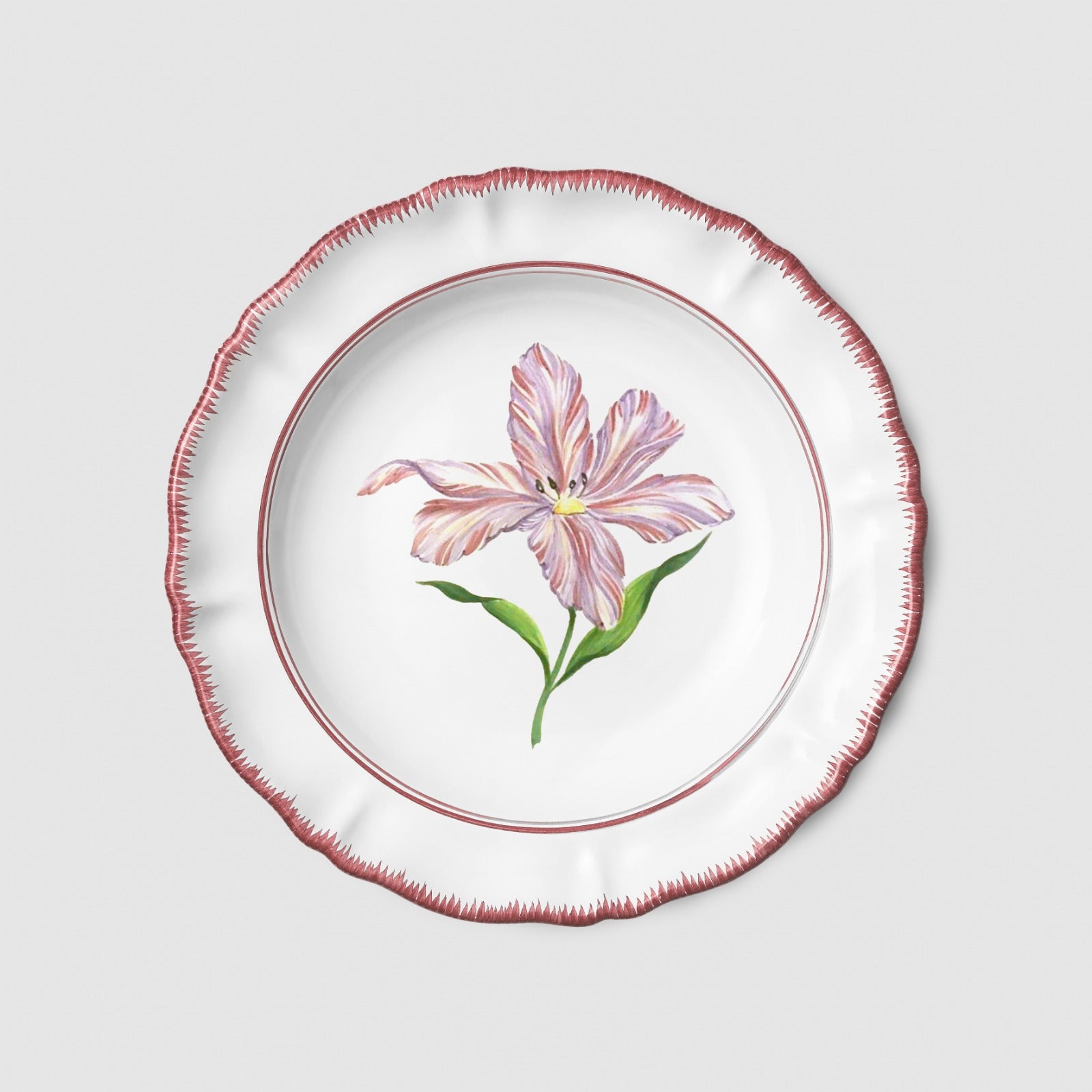 Le Perroquet Pasta/Soup Plate, Violet