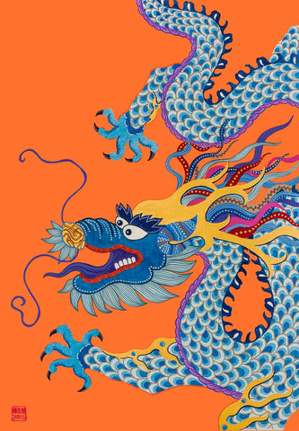 Chinese Zodiac Dragon by Artist Chris Chun