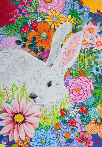Chinese Zodiac Rabbit by Artist Chris Chun