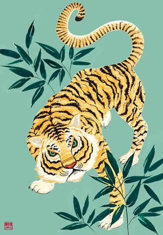 Chinese Zodiac Tiger by Artist Chris Chun