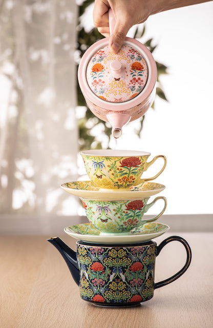 'Matilda' Teapot and Cup & Saucer by Chris Chun for Ashdene