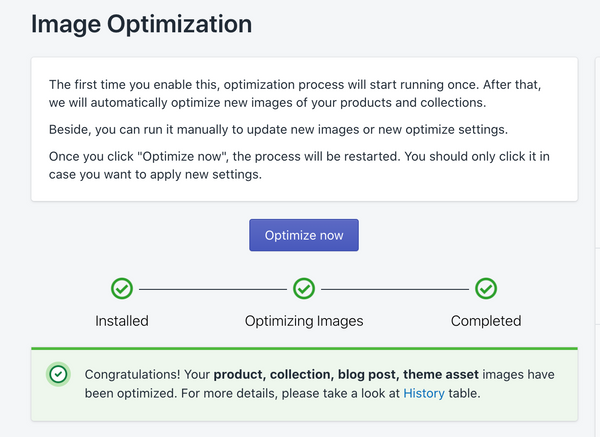 optimize now Shopify　SEO