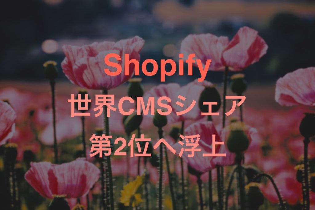 shopify cms second world share