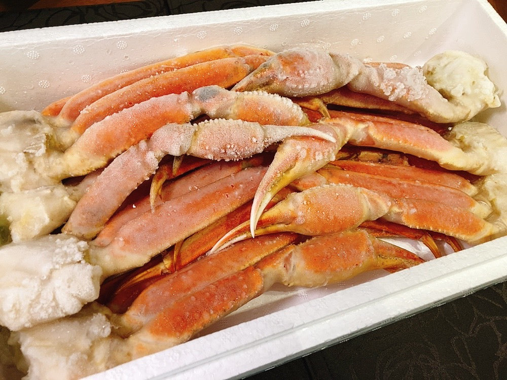 【北海道直送】”お買い得”ロシア産2Lボイルズワイガニ7〜9肩（総重量2kg)・冷凍