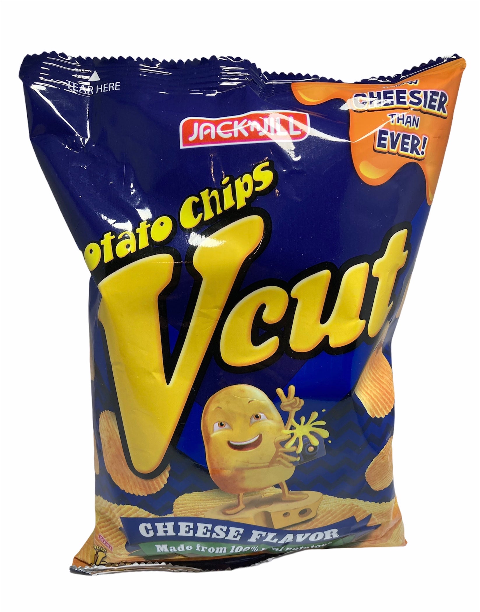 Jack N Jill Vcut Potato Chips Cheese Filipino Grocery Asian Food — Filasian Grocery 1245