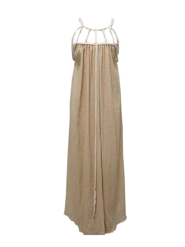 Grecian Goddess Braided Dress