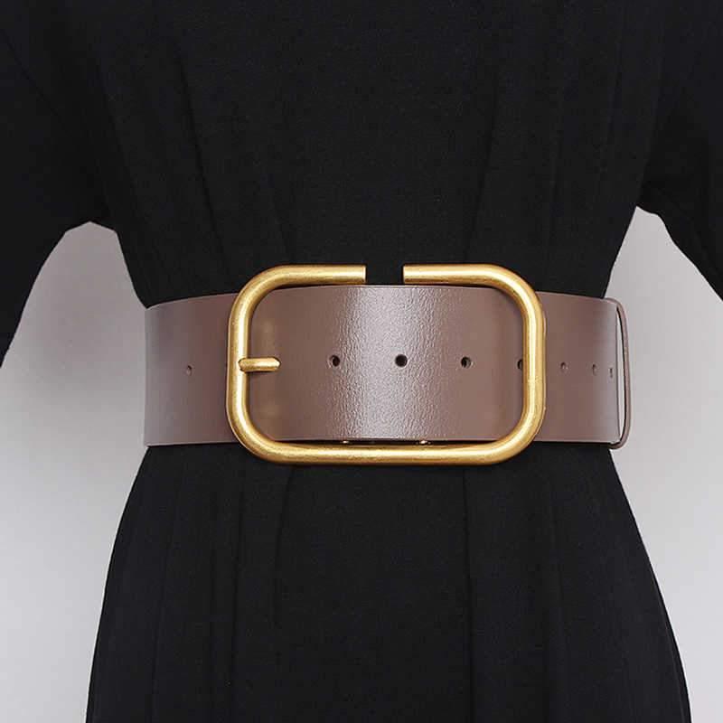 Didi Big Buckle Wide Belt