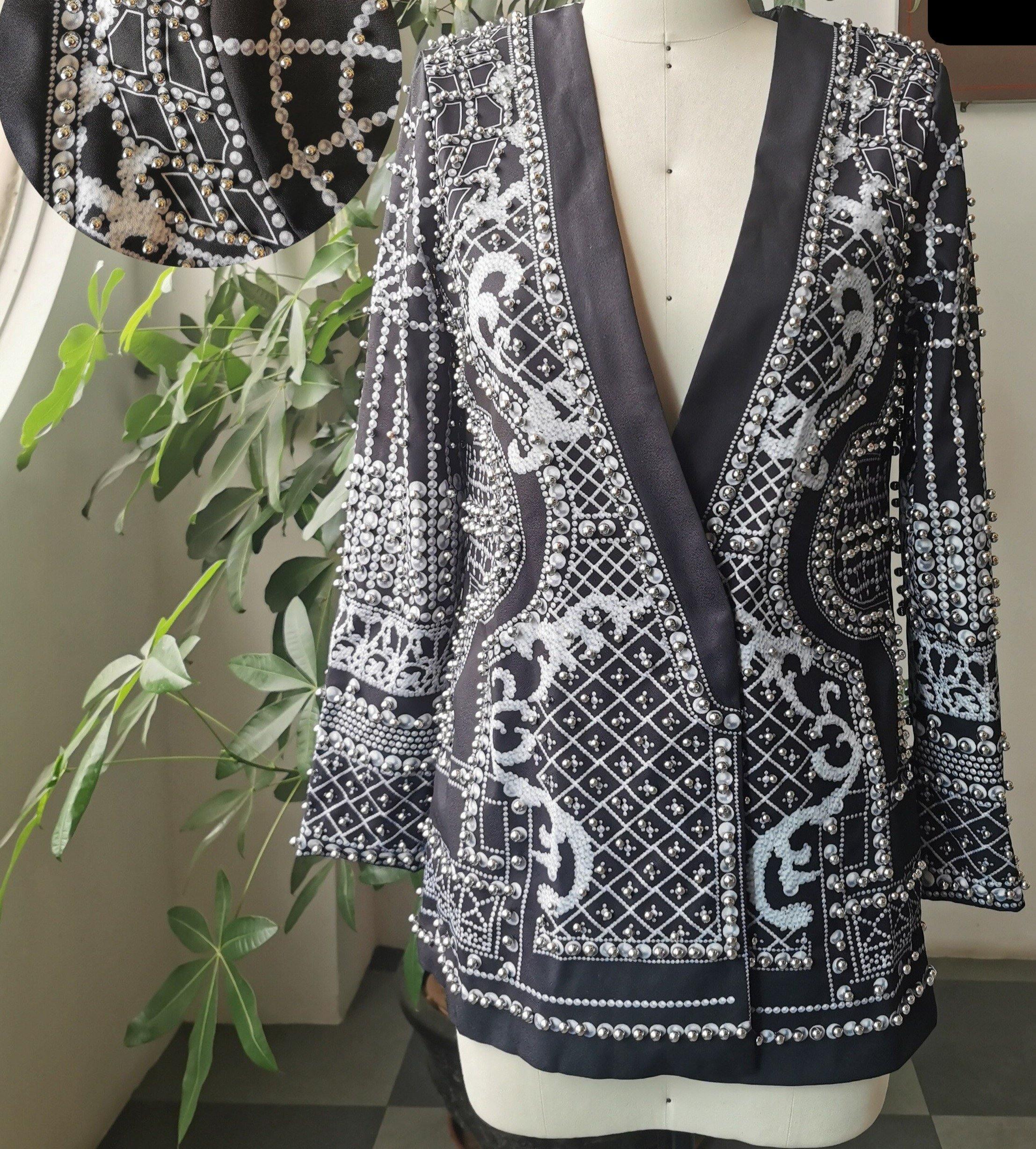 The Perfect Beaded Blazer