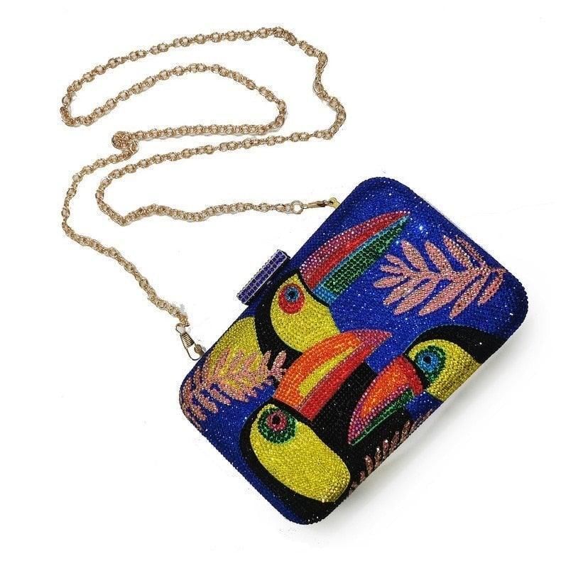 Toucan Minaudiere Clutch