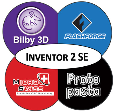 This is a special Edition of the FlashForge Inventor 2