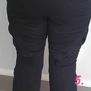 vents in snow pants for curvy women