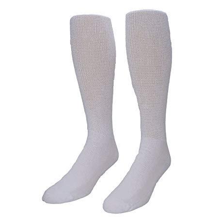 MDR American Made Athletic White Cotton Athletic Crew Socks