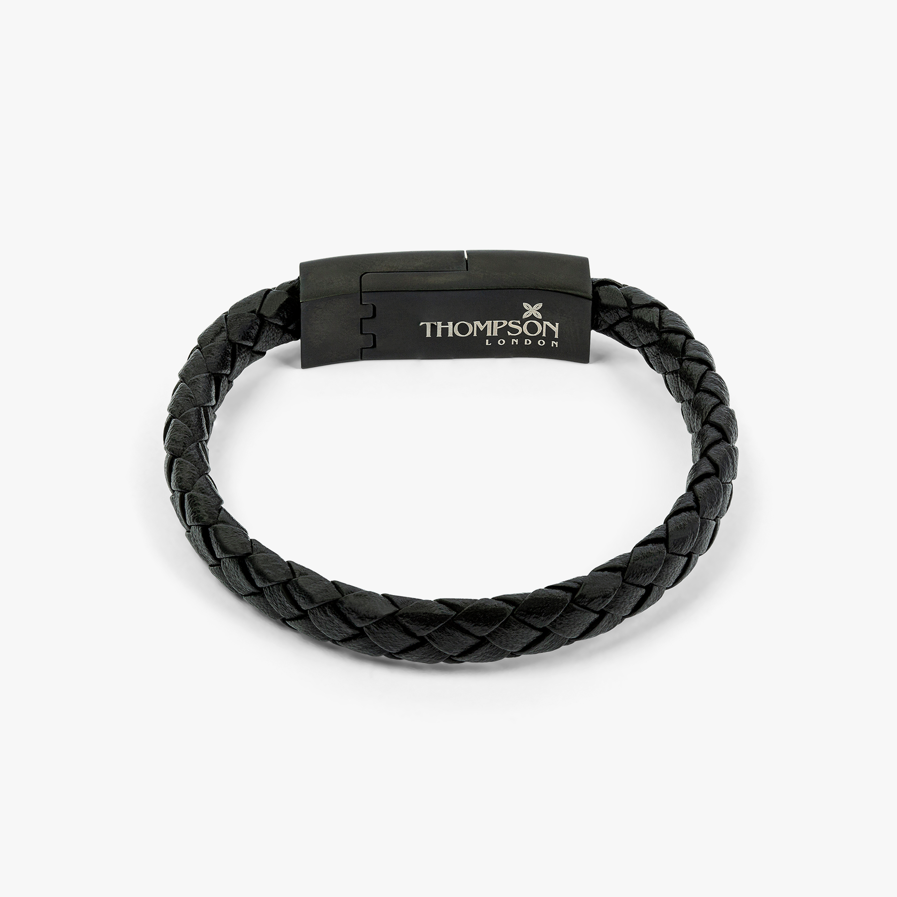 thompson london leather bracelet