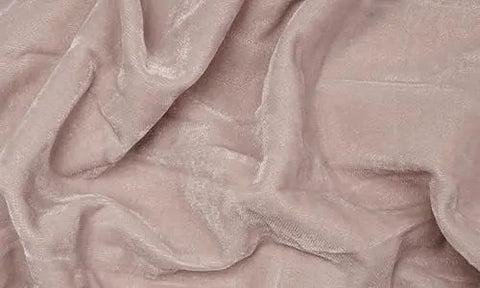 White Sand Imported Micro Velvet Fabric