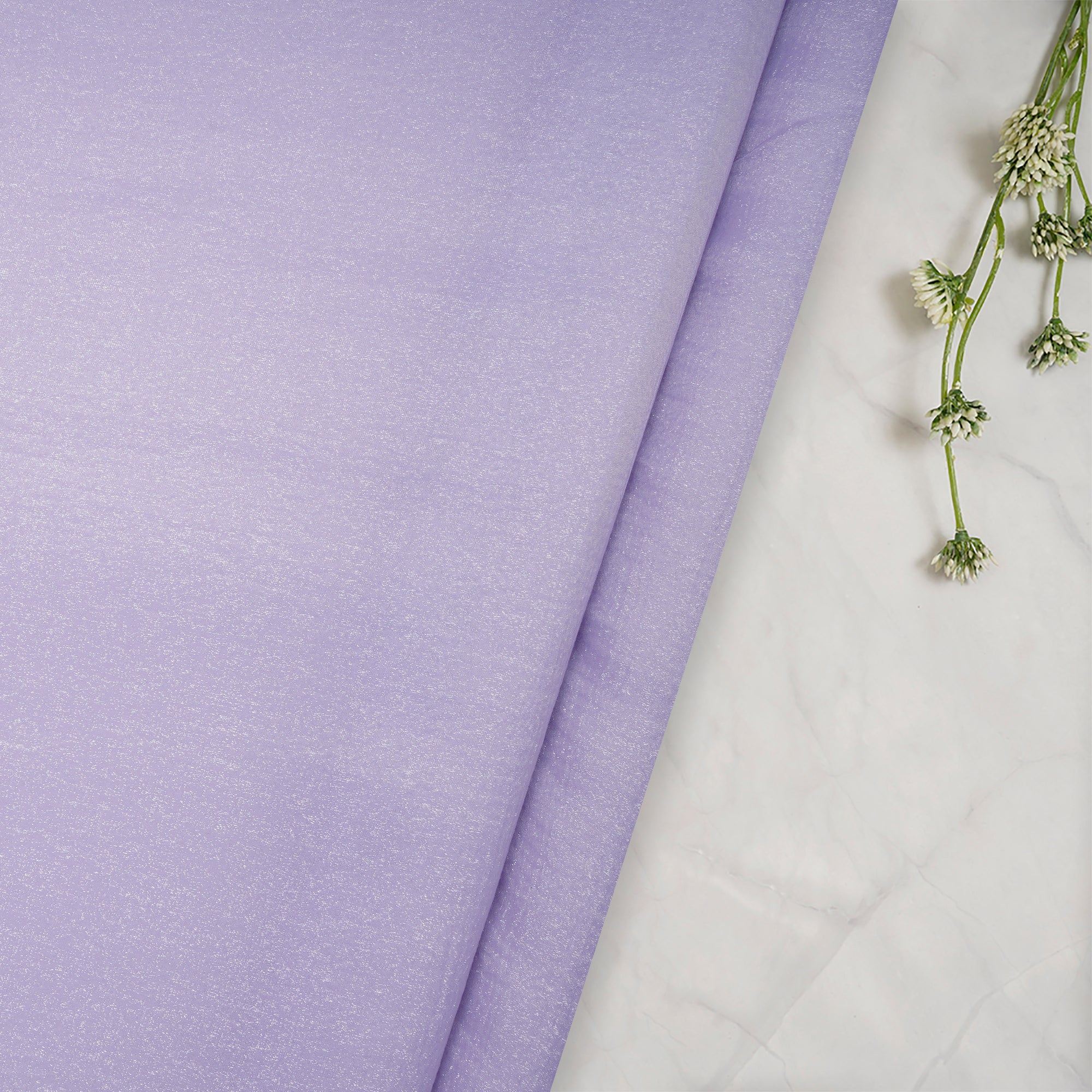 Polyester Organza - Plum - Gala Fabrics