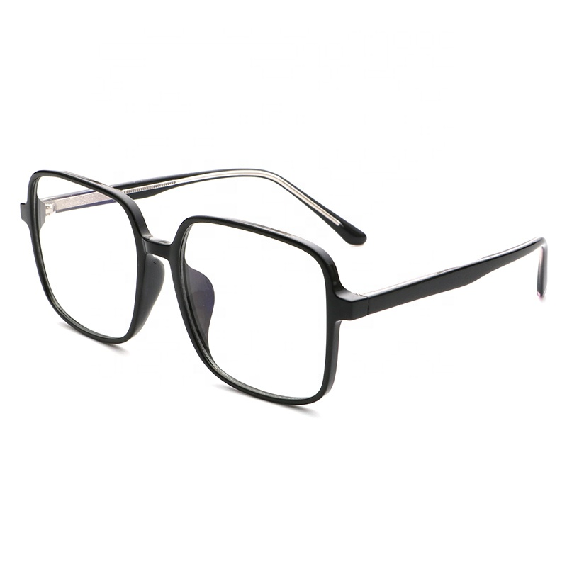 Billede af Square Blue Light Brille - Sort - Normal