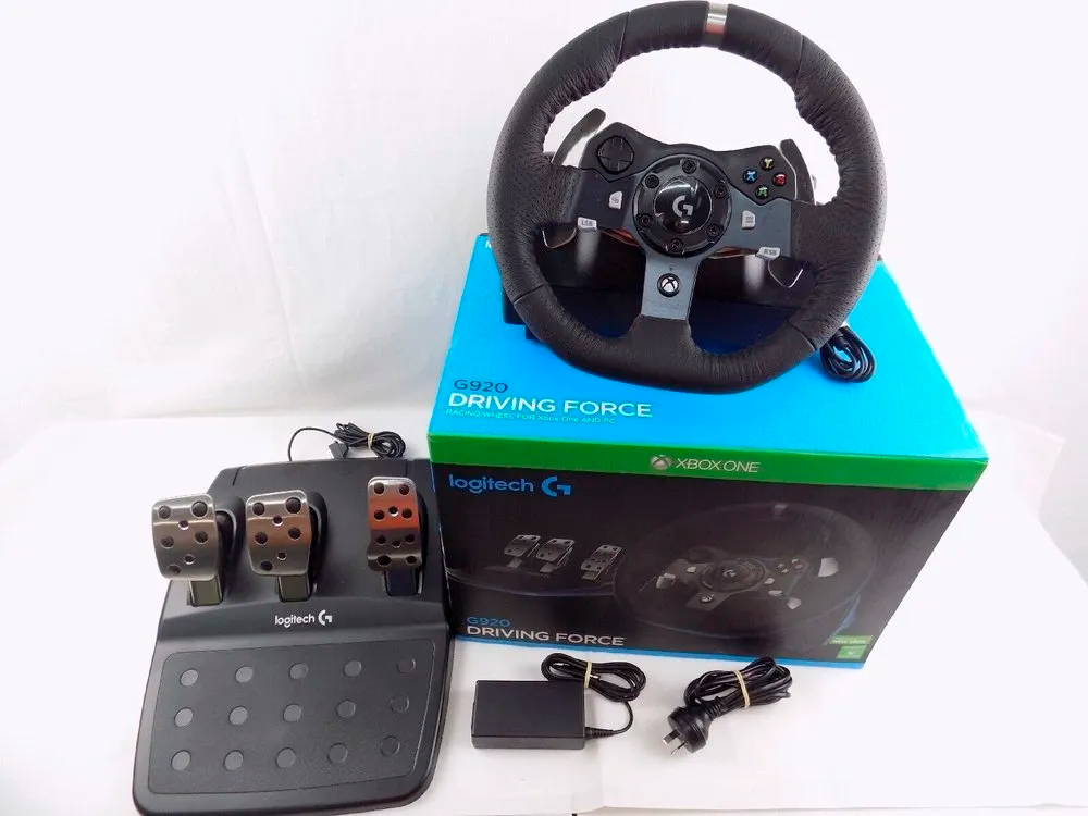 Aprovecha esta oferta en el volante Logitech G920 para Xbox One y PC