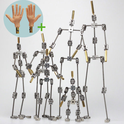 Armature Kit Posable Puppet Figure Tutorial & Materials 