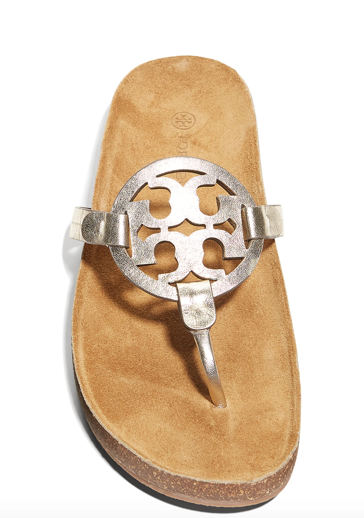 Tory Burch Miller Cloud Metallic Medallion Thong Sandals – Dezigner  Heaven®, LLC.