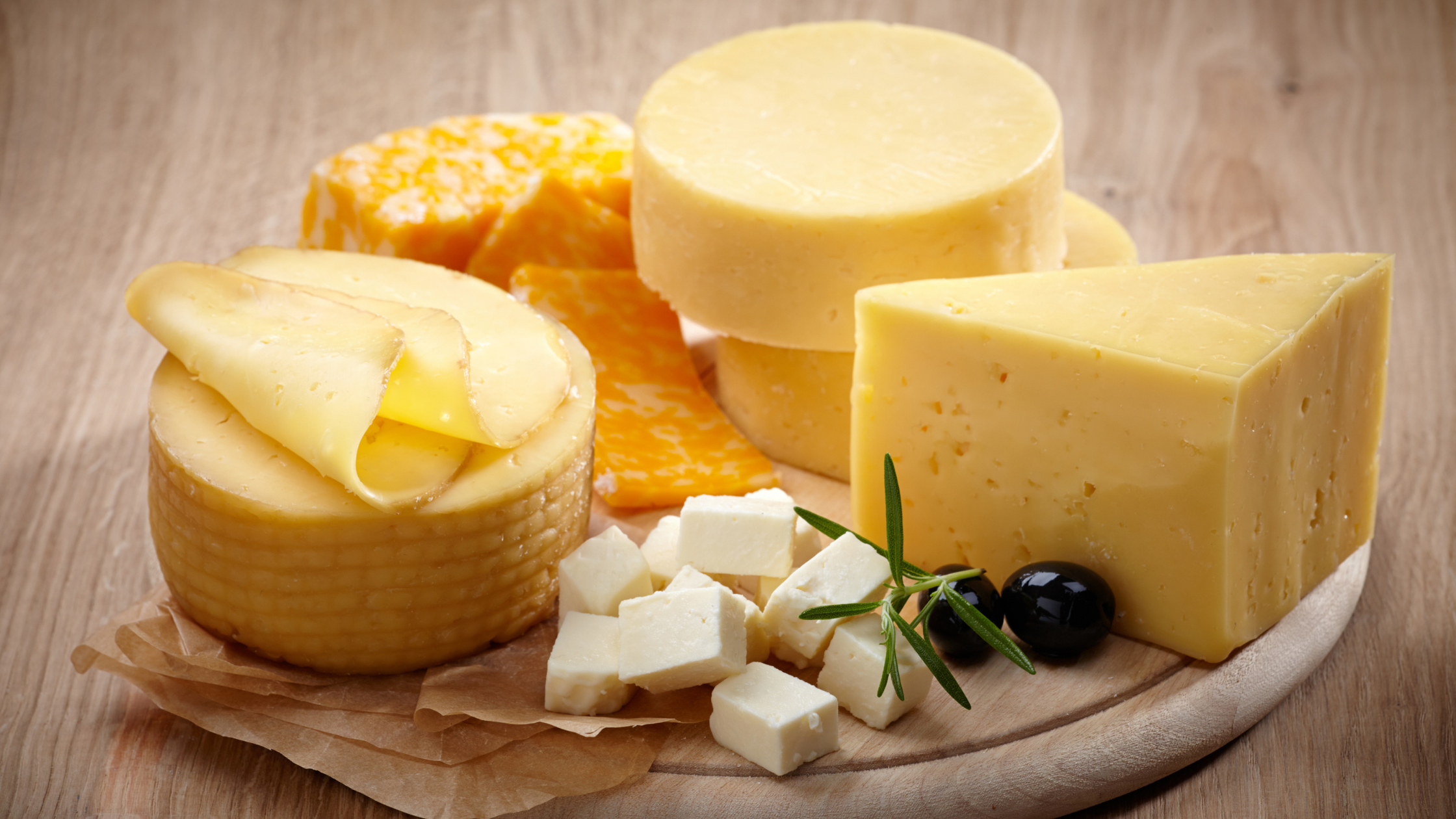 different types of cheese