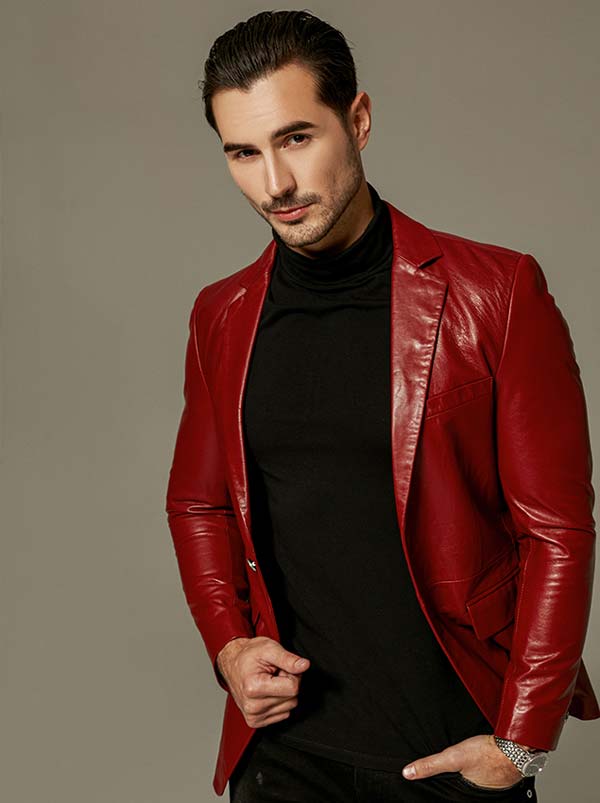 How to Style a Red Leather Blazer: the Ultimate Guide for Men and Woma