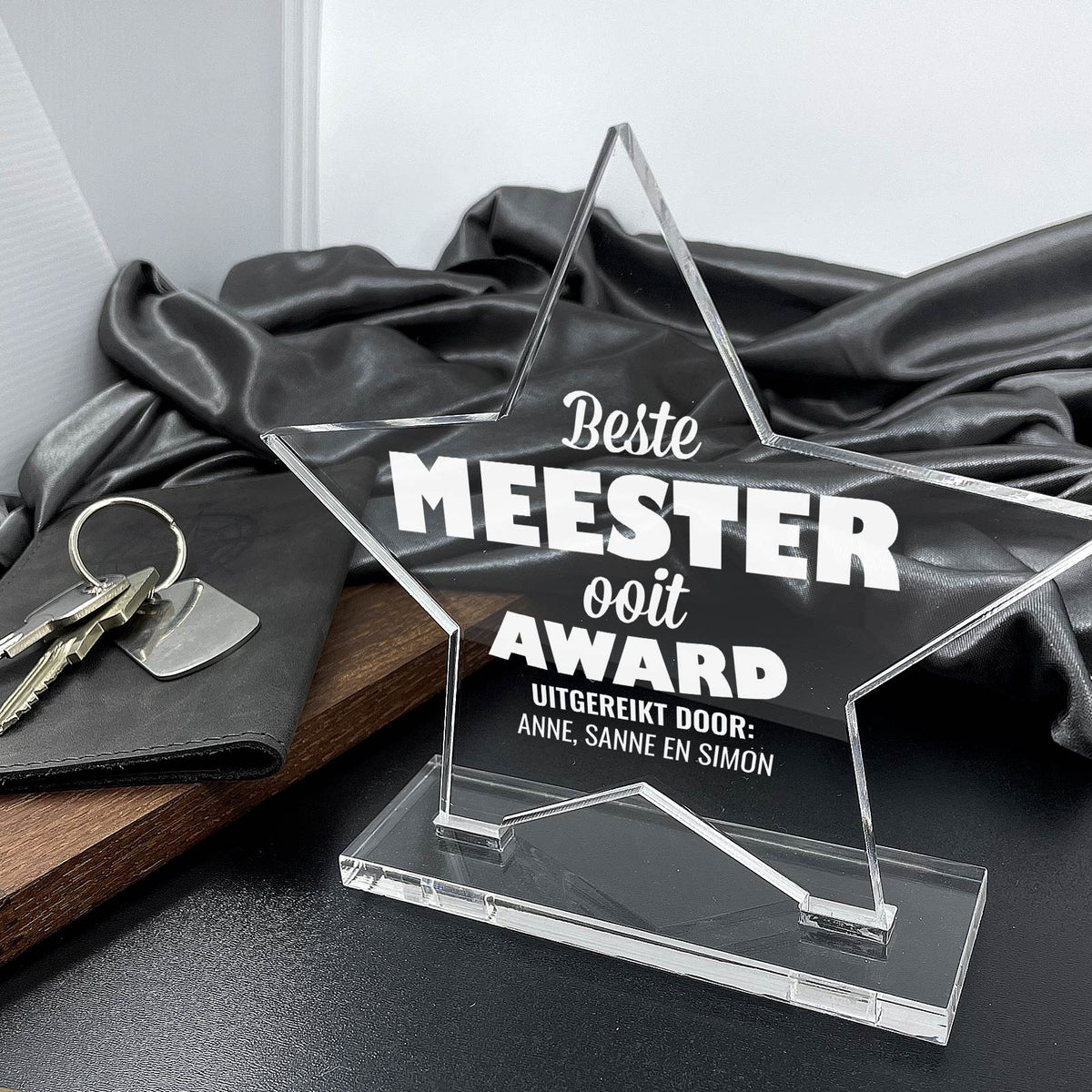 langs Meander warm Beste Meester Ooit Award - Bella Mia