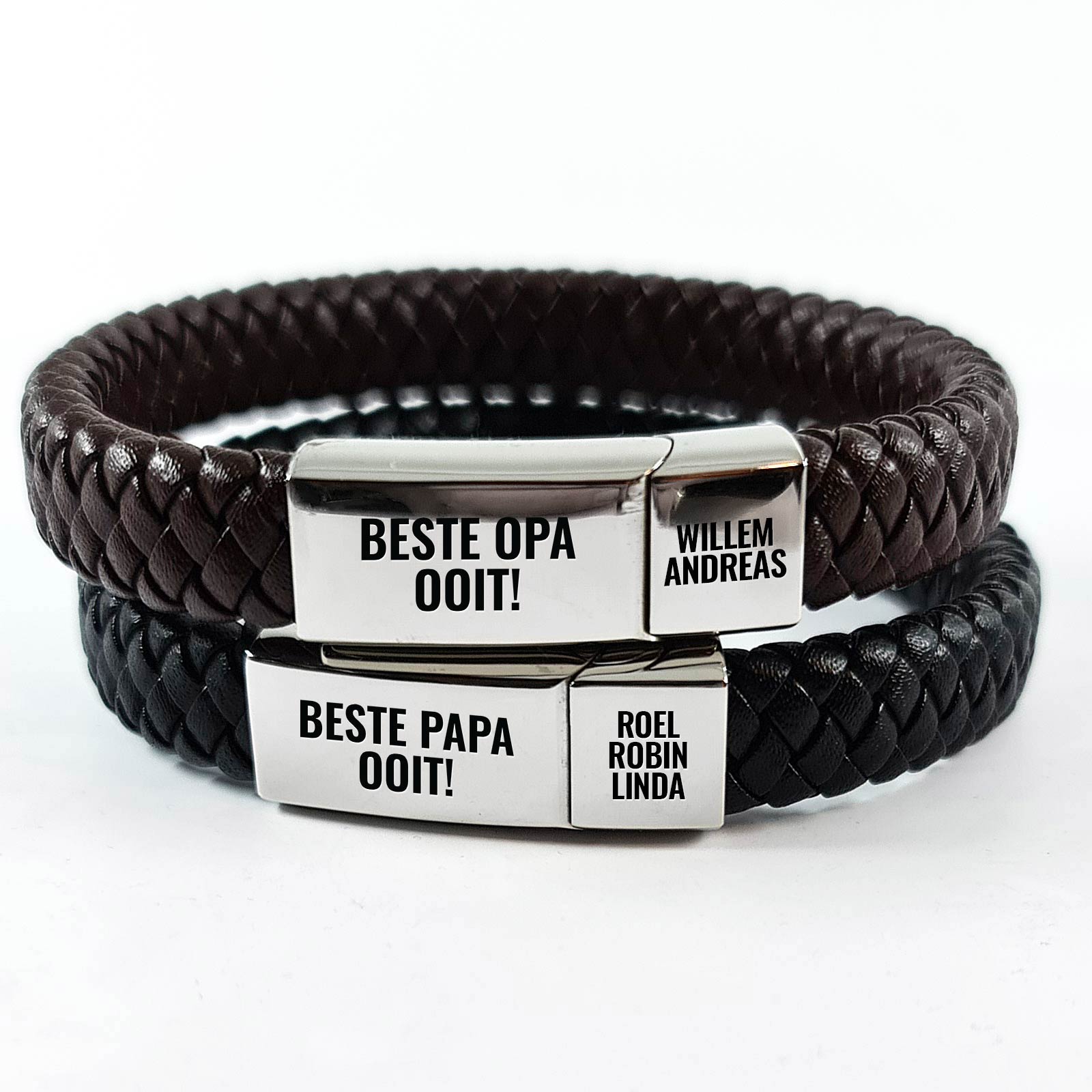 Gepersonaliseerde Armband Opa Papa - Bella Mia