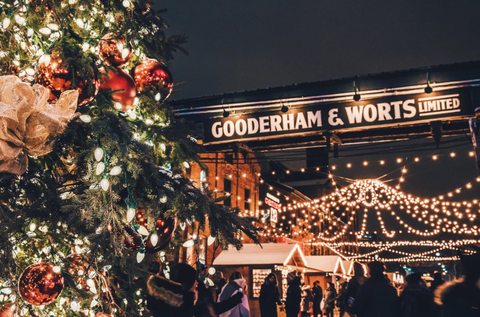 Toronto Christmas Market in the Distillery District