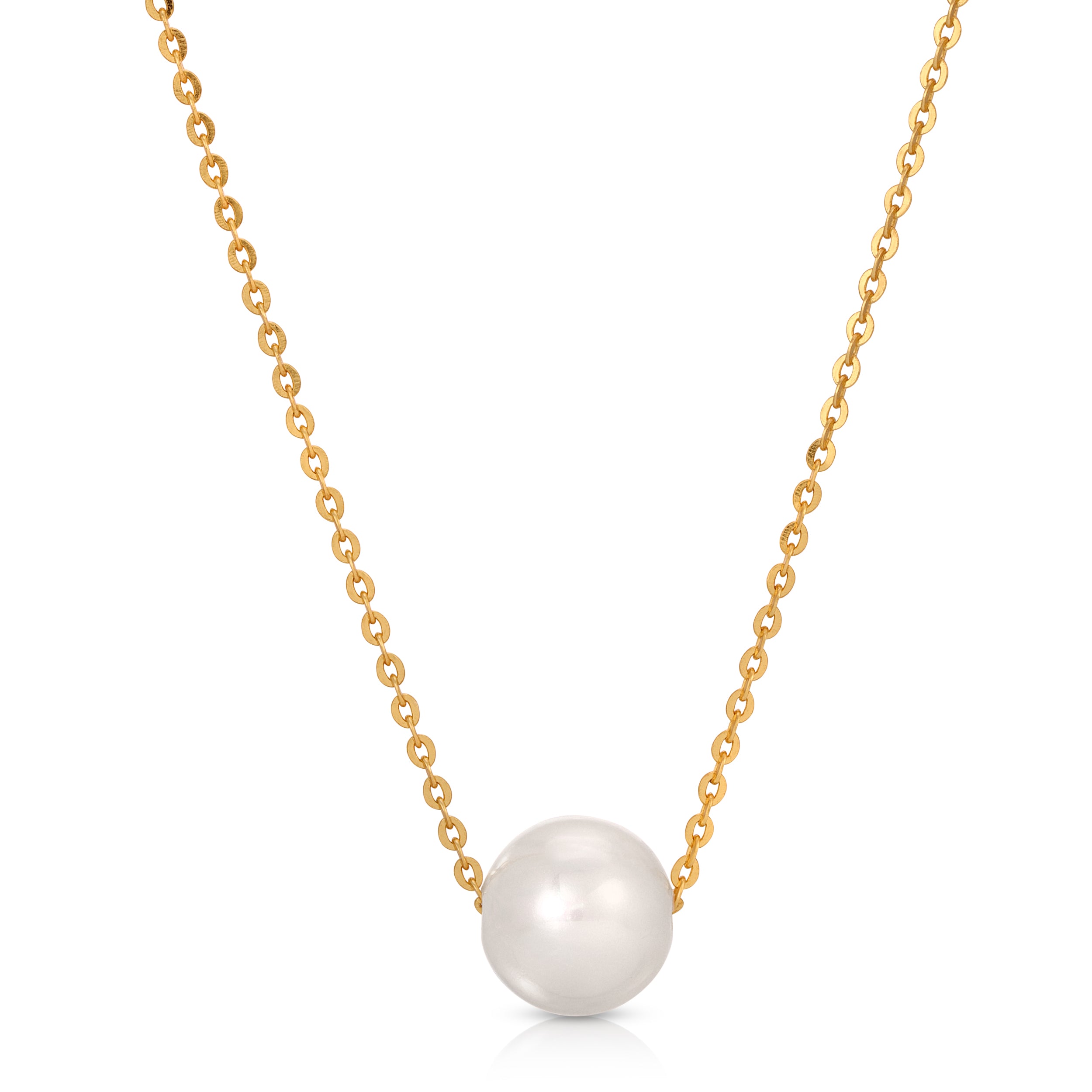 LOUISIANA JEWELRY NECKLACE TOGGLE PEARL DISC - Jenkins Enterprises