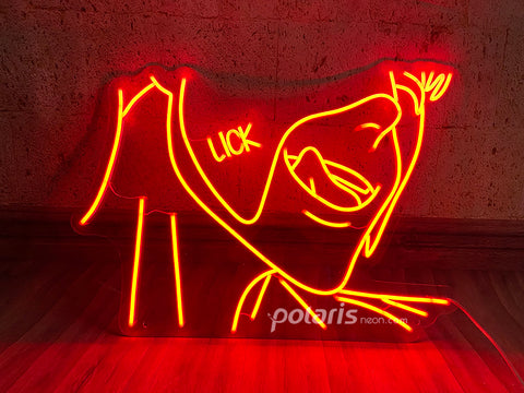 Luffy Neon Sign  Add Japanese Character on Wall  Echo Neon Studio