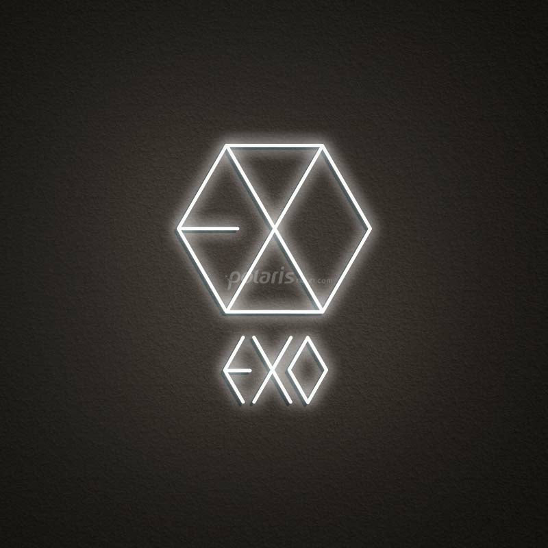 exo logo white