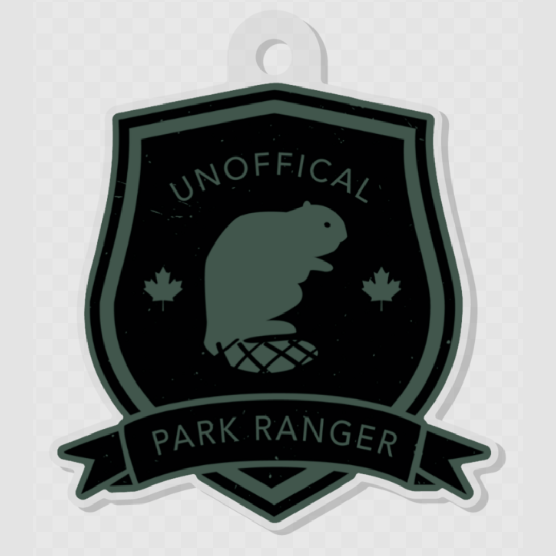Unofficial Park Ranger Keychain
